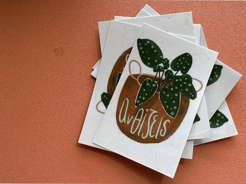 Blossom stickers