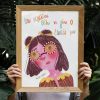Myself Artprint
